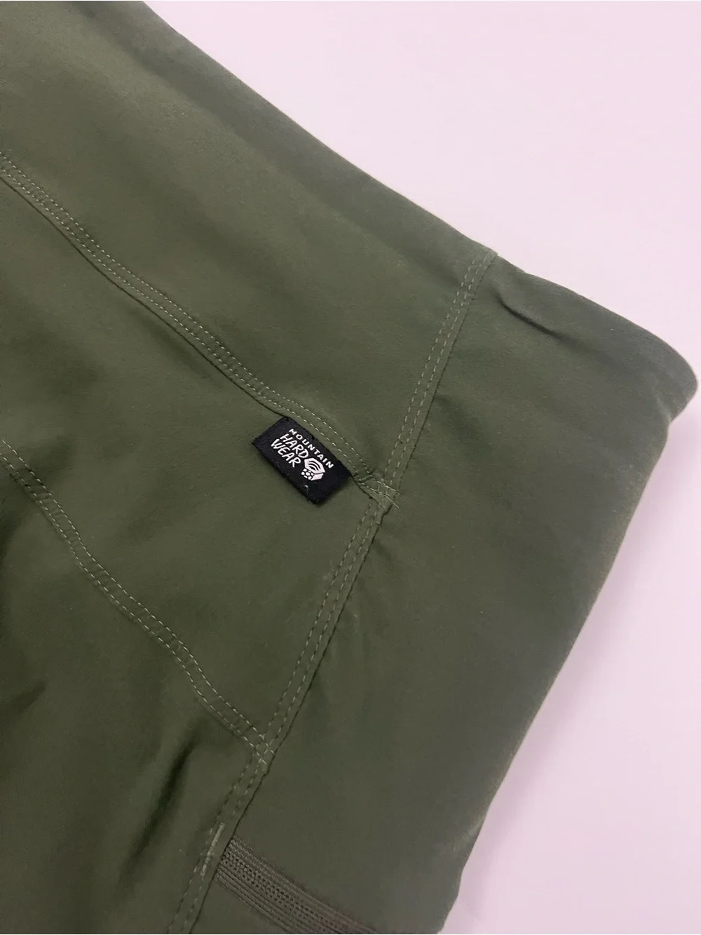 Mountain Hardwear Women’s Olive Green Hiking Pants XL Lightweight Outdoor - Picture 6 of 7
